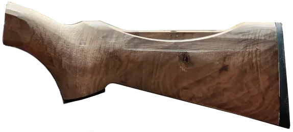 Raw shotgun stock